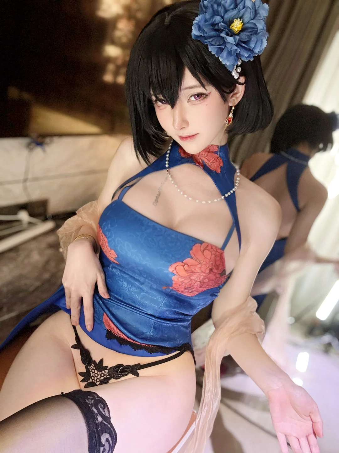 一小央泽 - 碧蓝航线 建武 旗袍 [87P,7V-1.85GB] tg@simisebaisi 【丝足阁】041.webp